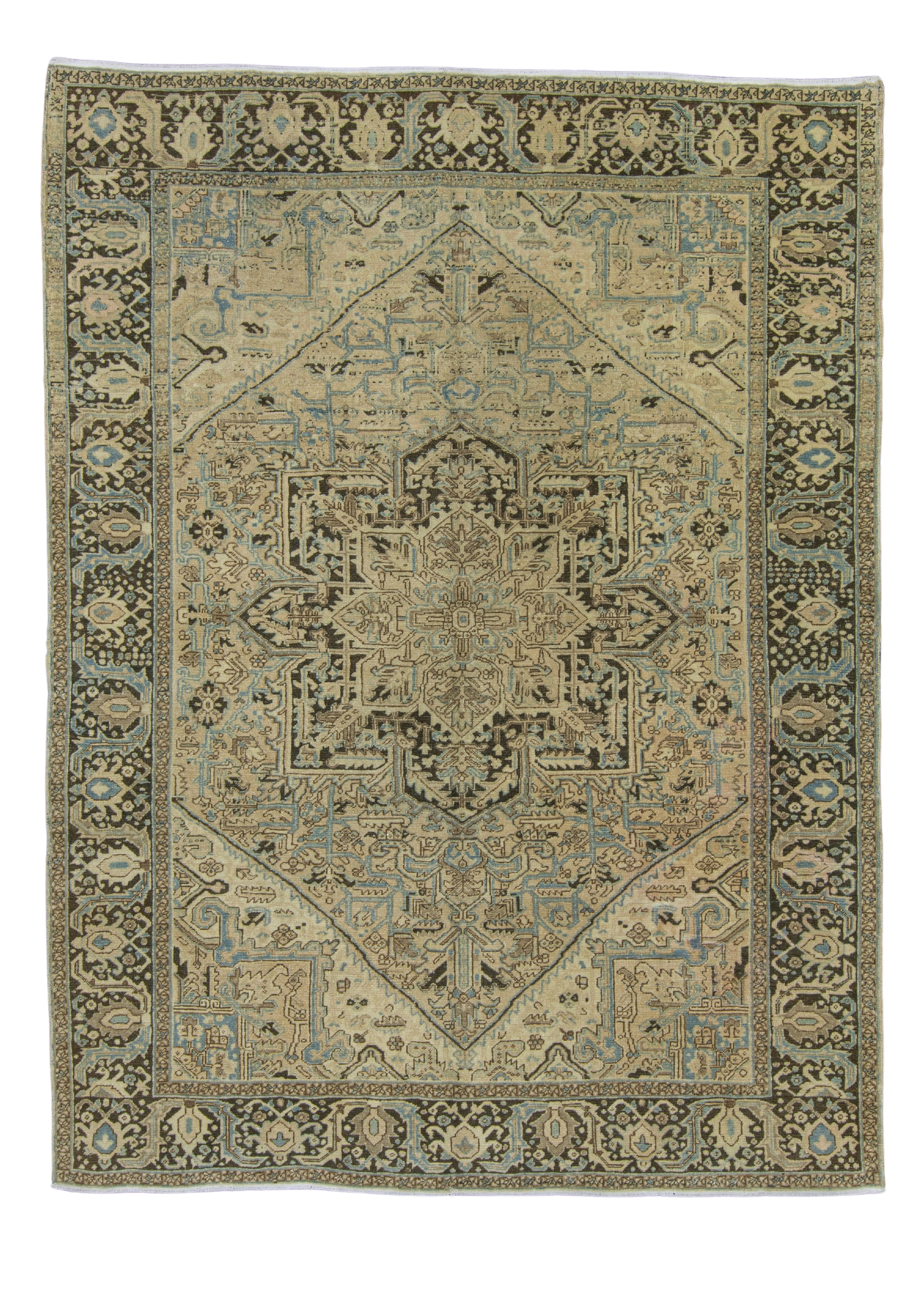 Turkish Vintage Anatolian Rug 8'3" x 11' #16914