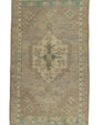 Turkish Mini Rug Oriental Hand Knotted Vintage Rug 1'7" x 2'10" #21217