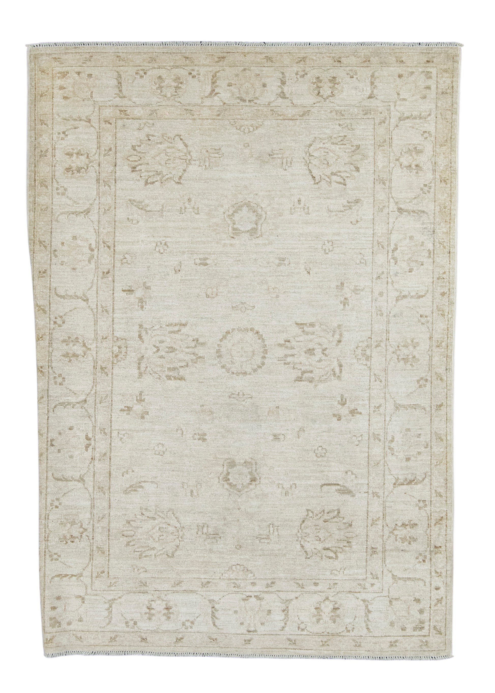 Oushak Rug 4'2" x 5'11" #22701
