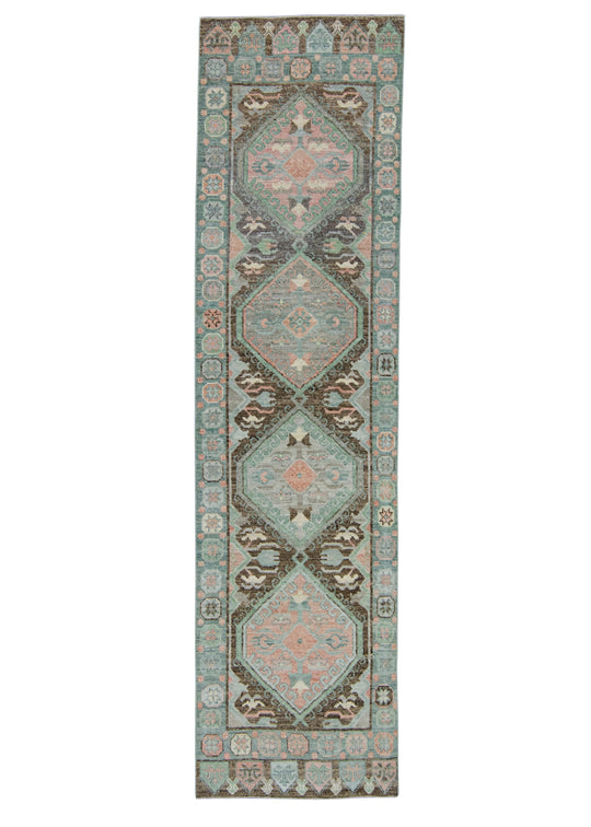 Turkish Oushak Rug 2'9" x 10'6" #20015