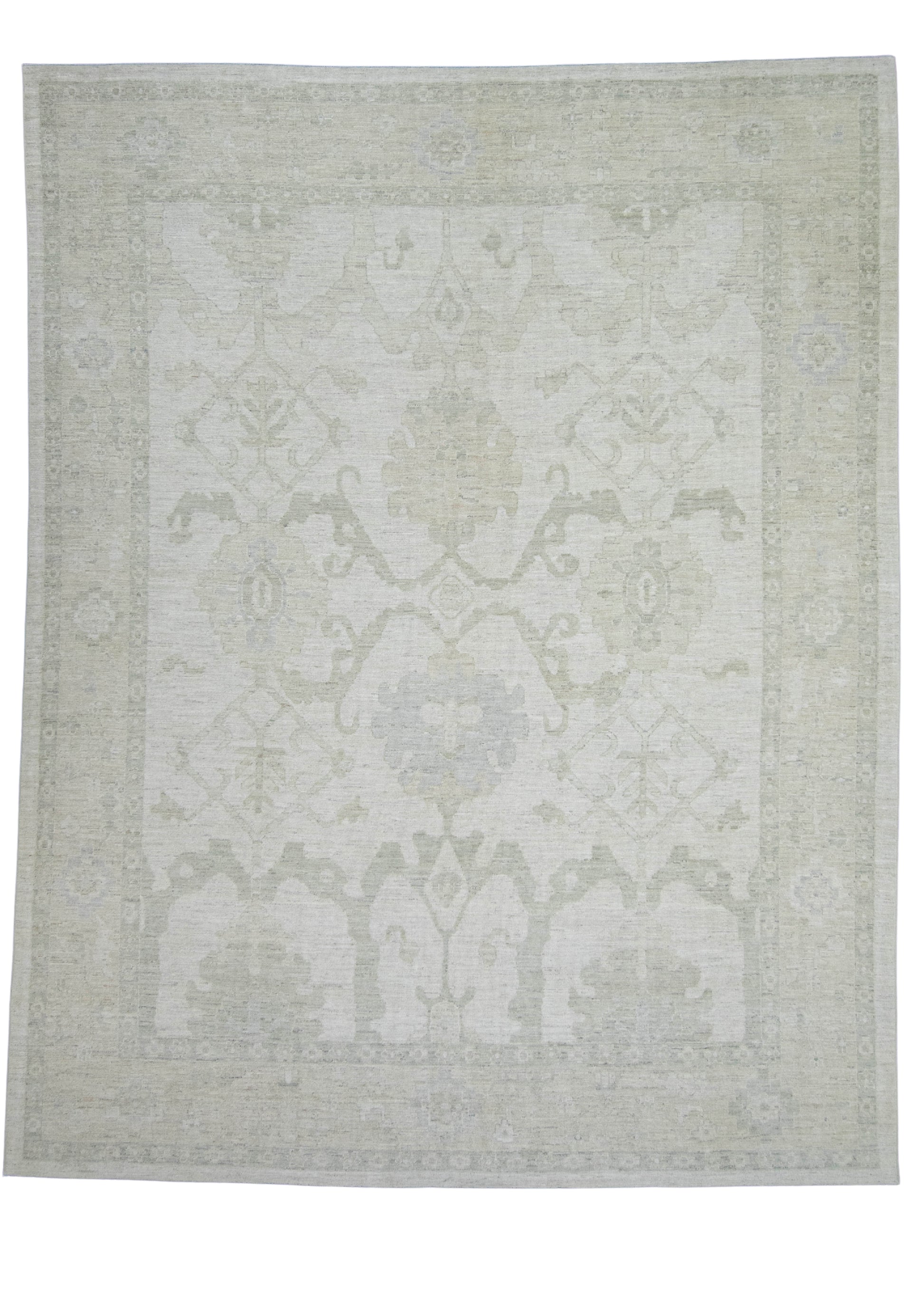 Turkish Oushak Rug 12'4" x 15'9" #20335