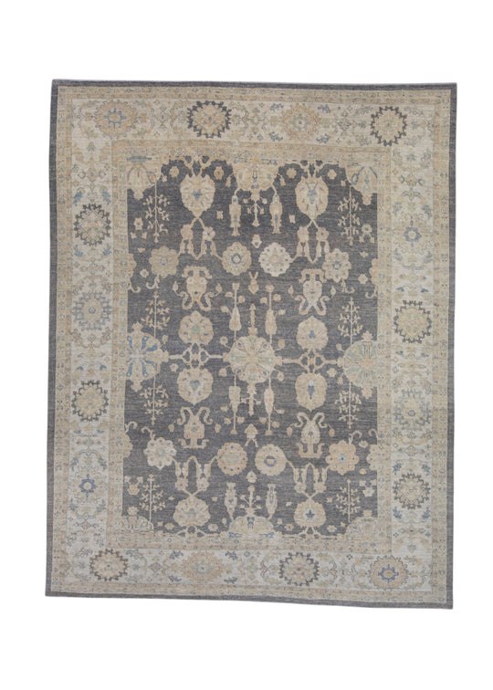 Turkish Antique Look Oushak Rug 8'3" x 10'6" #16491
