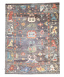 Turkish Old Wool Oushak Rug 12'4" x 16' #17100