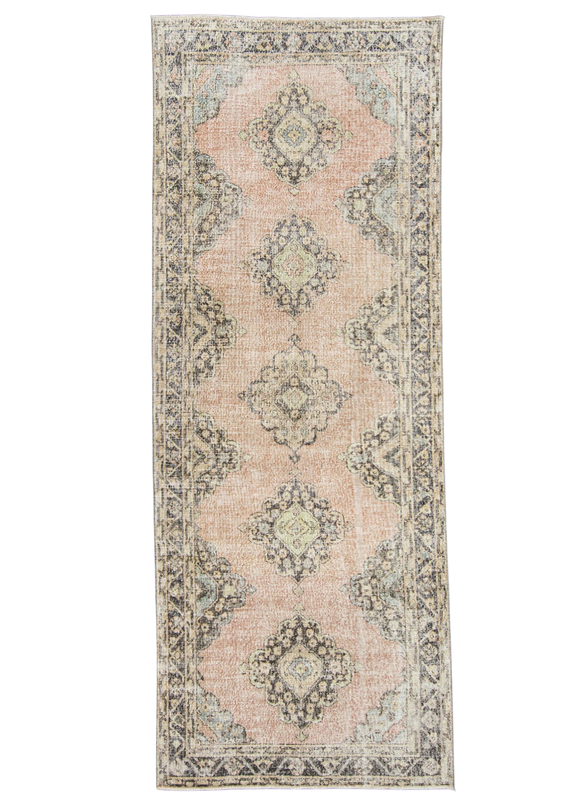 Turkish Vintage Rug  4'8" x 12' #21393