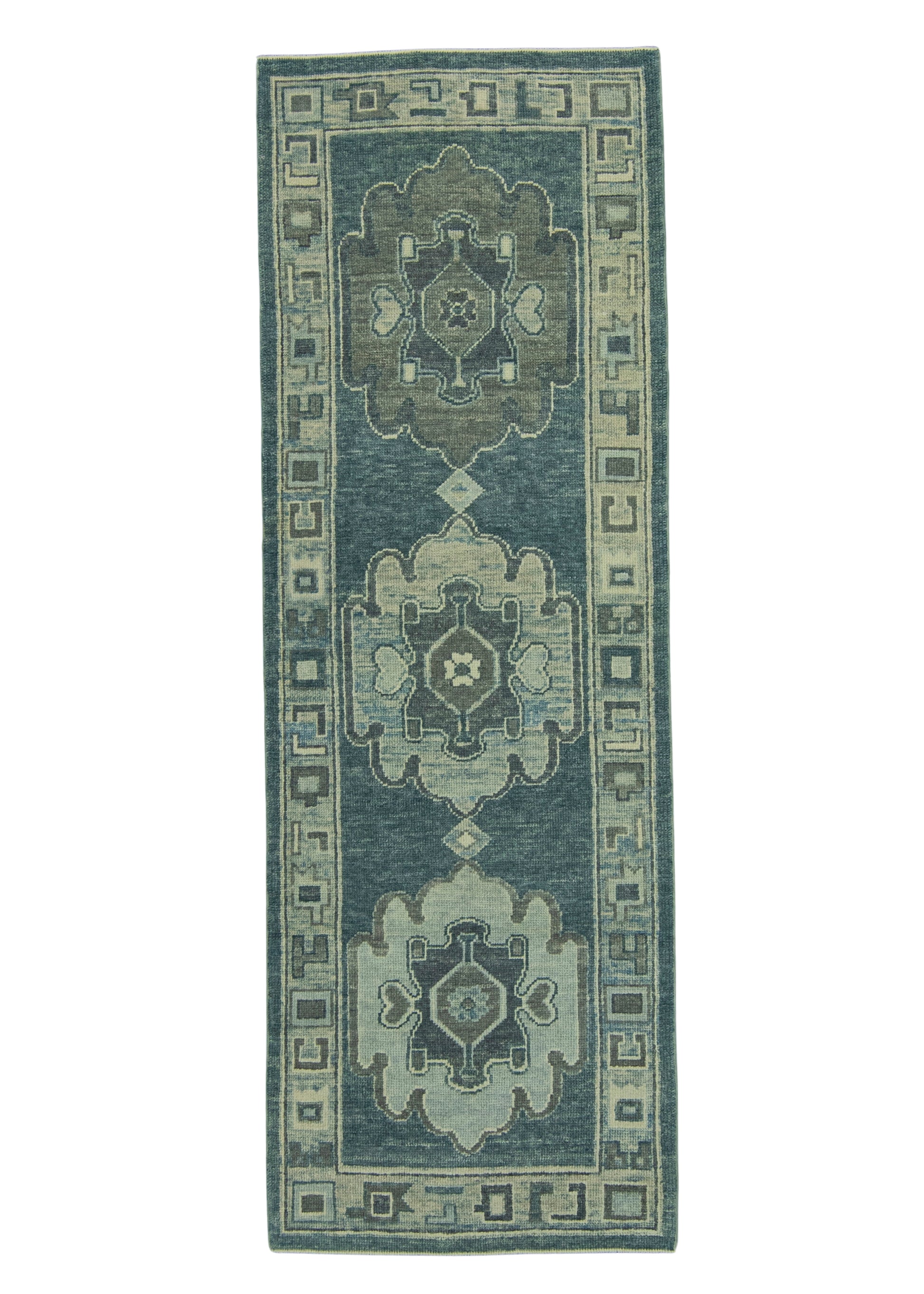 Turkish Oushak Rug 2'10" x 8'4" #19088