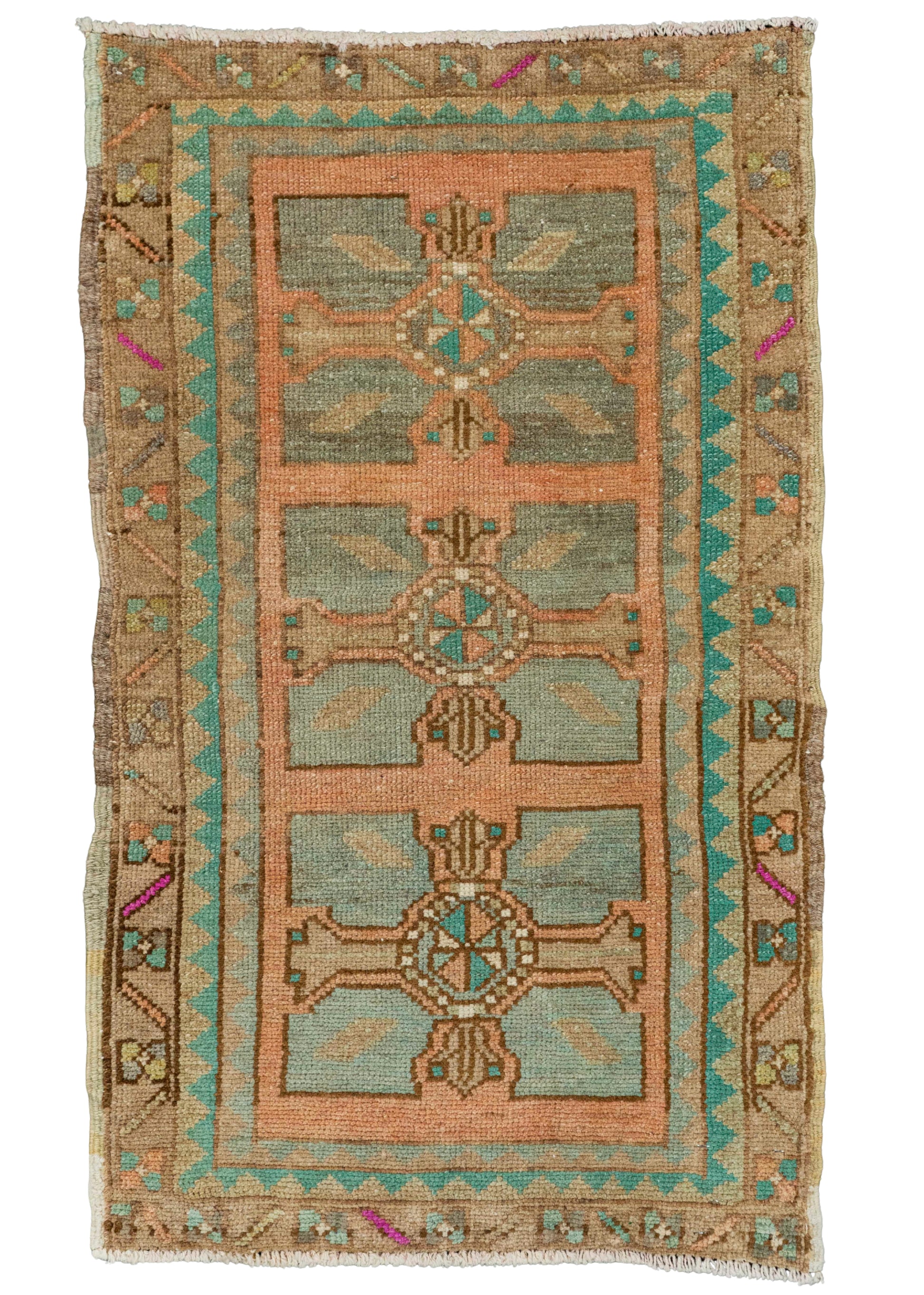 Turkish Yastik Rug  1'8" x  2'10" #22625