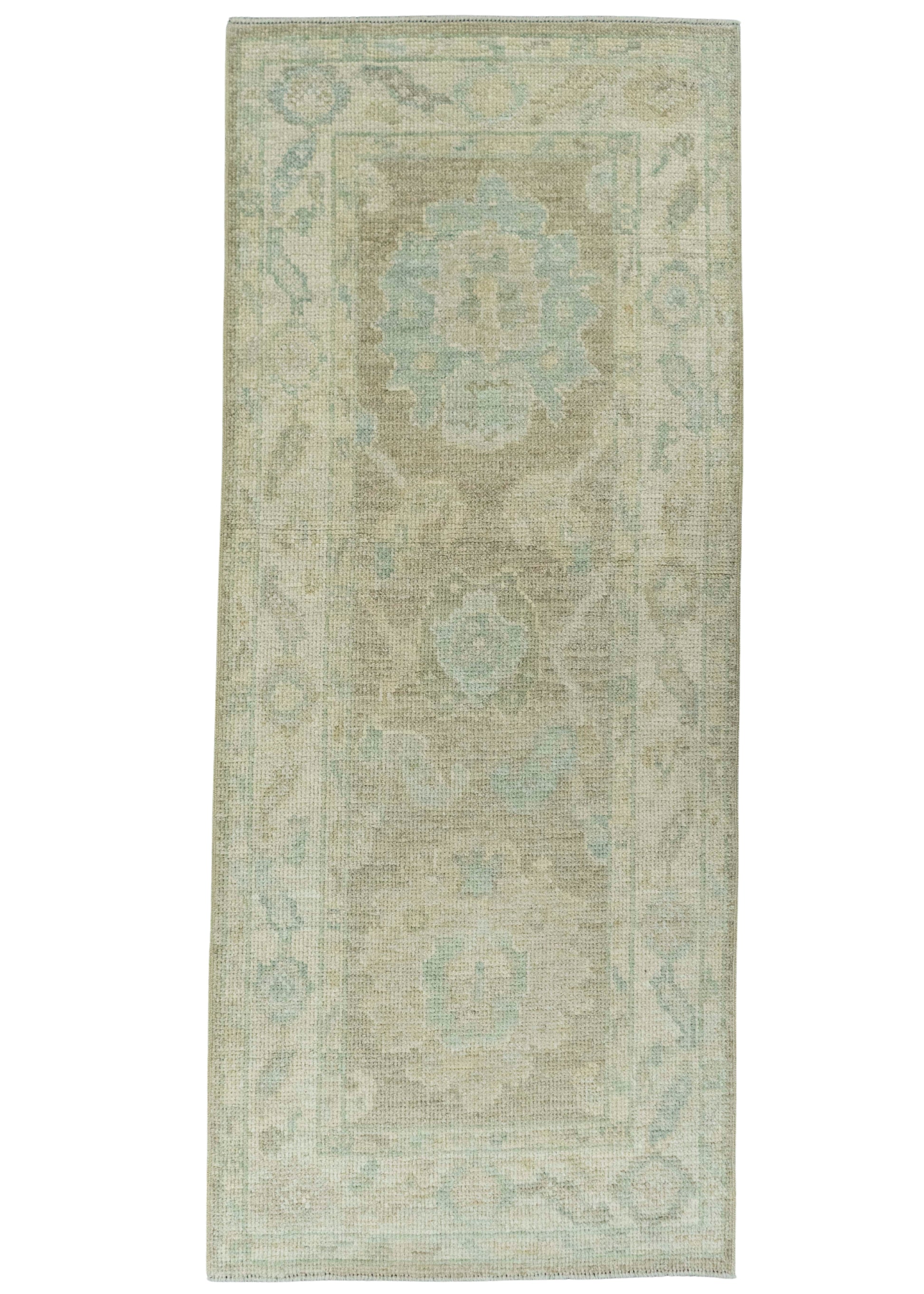 Turkish Oushak Rug 2'2" x 5'2" #19419