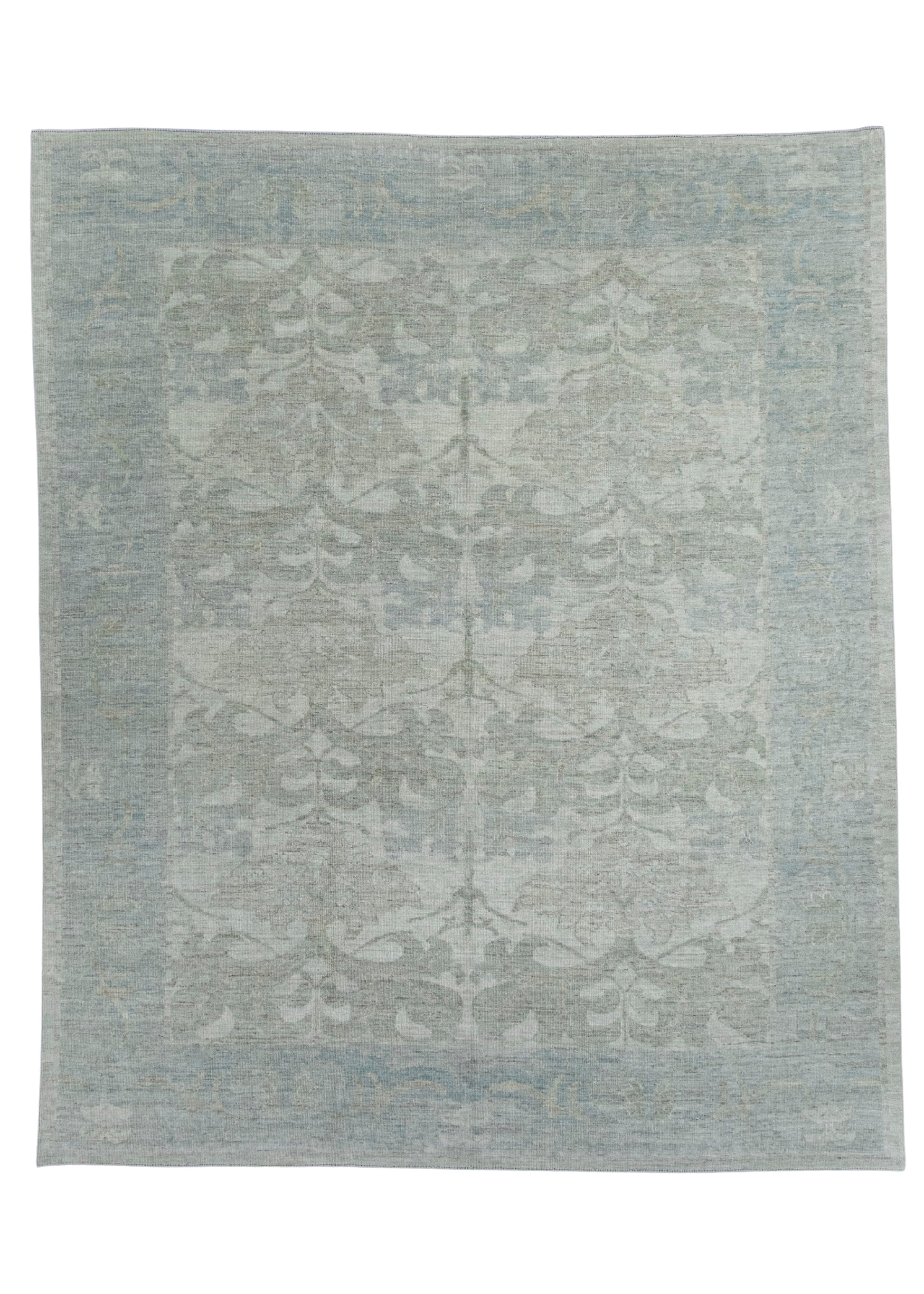 Turkish Oushak Antique Look Rug 8'2" x 9'10" #20340