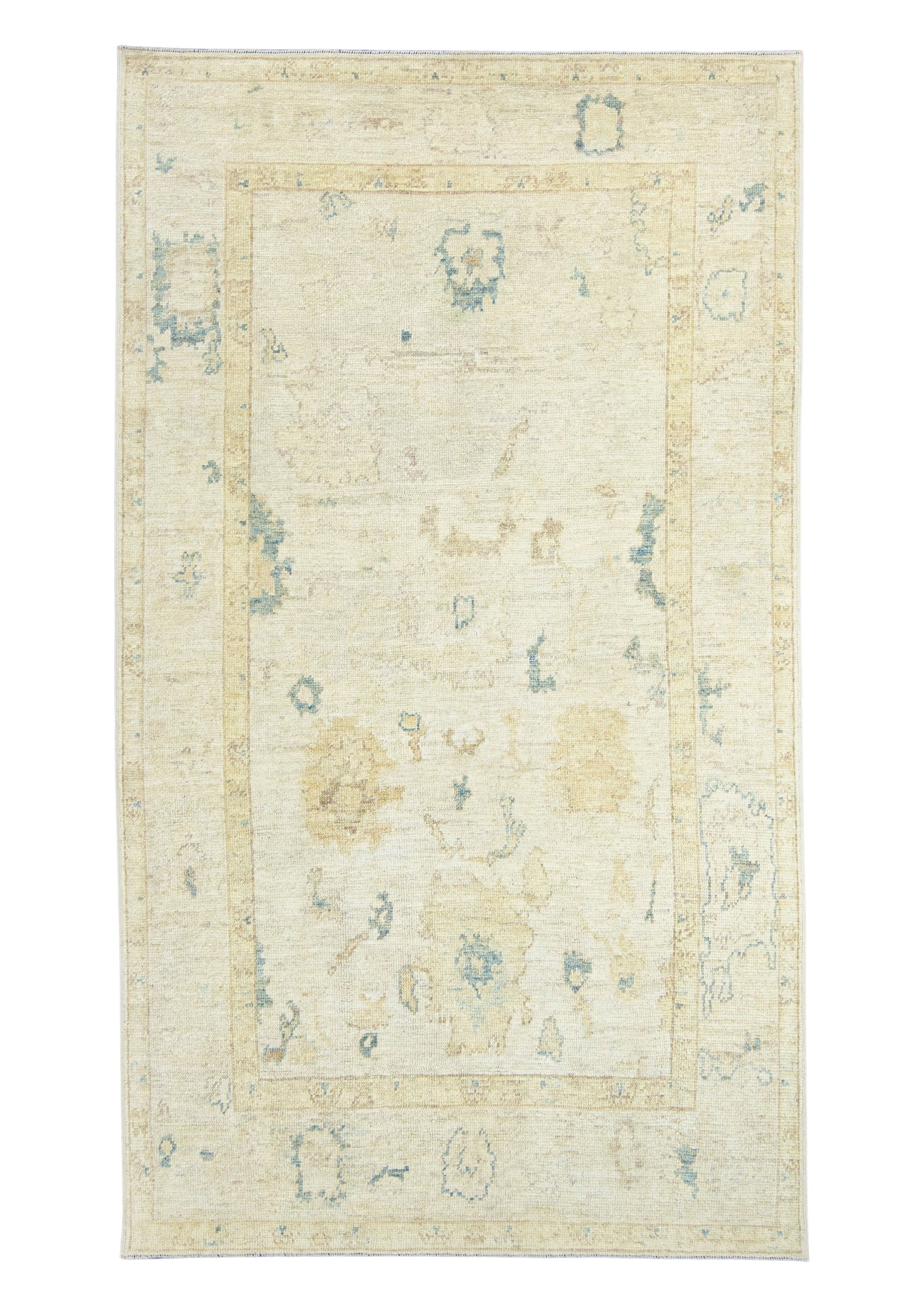 Turkish Oushak Rug 5'4" x 9'5" #18045