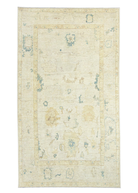 Turkish Oushak Rug 5'4" x 9'5" #18045