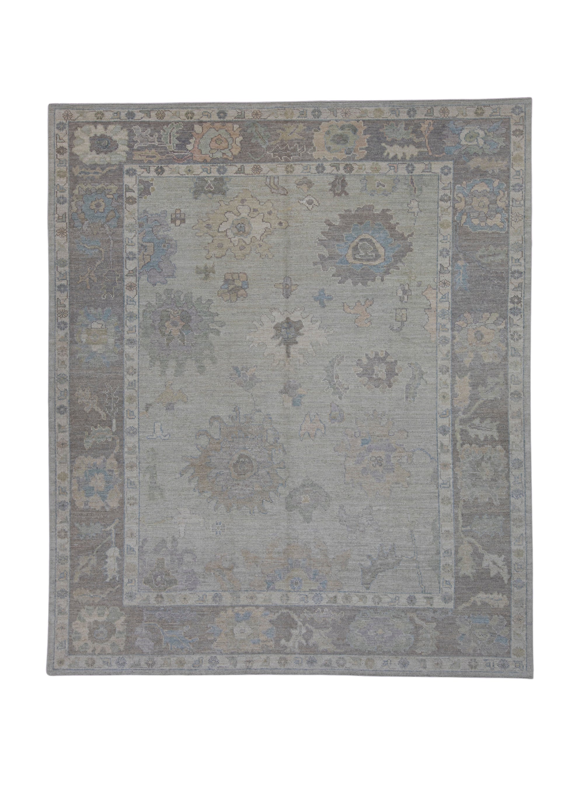 Turkish Oushak Rug 8'7" x 10'2" #16139