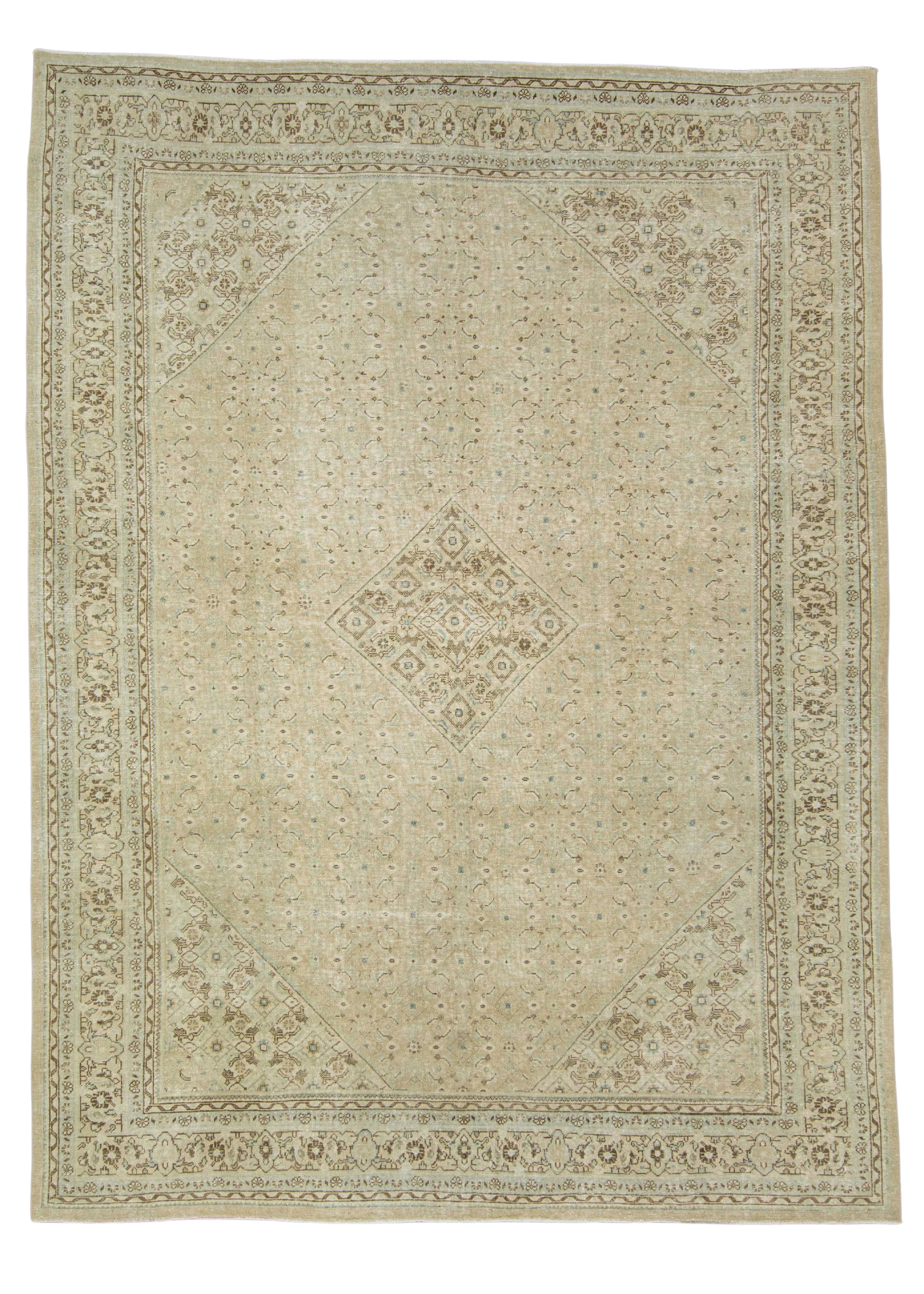 Turkish Vintage Rug  10'1" x 13'6" #22781