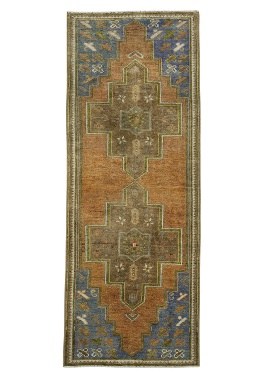 Turkish Vintage Rug 2'5" x 6'4" #16021