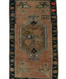 Turkish Mini Rug Oriental Hand Knotted Vintage Rug 1'6" x 2'7" #21218