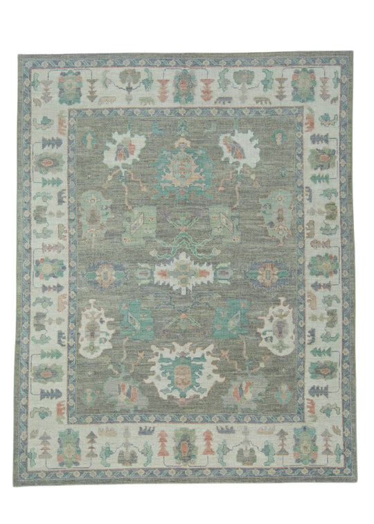 Turkish Oushak Rug 8' x 10'2" #17761