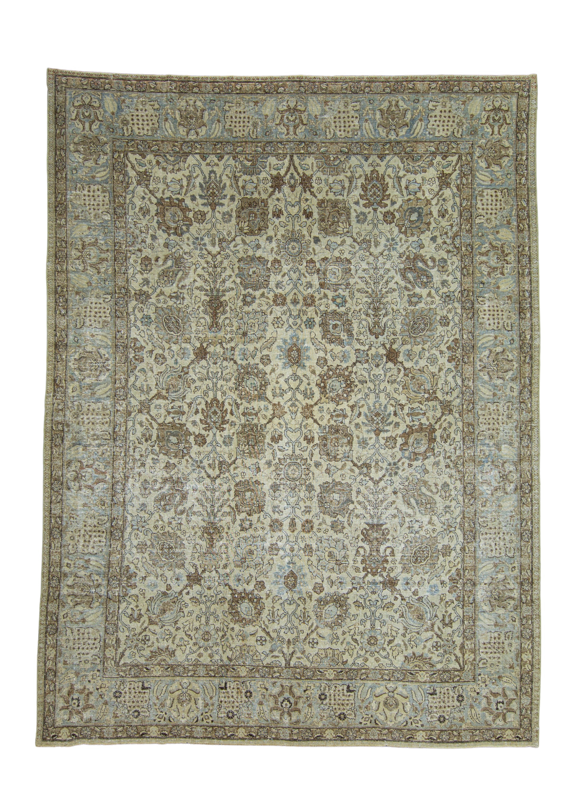 Turkish Vintage Rug 9' x 12'3" #17983