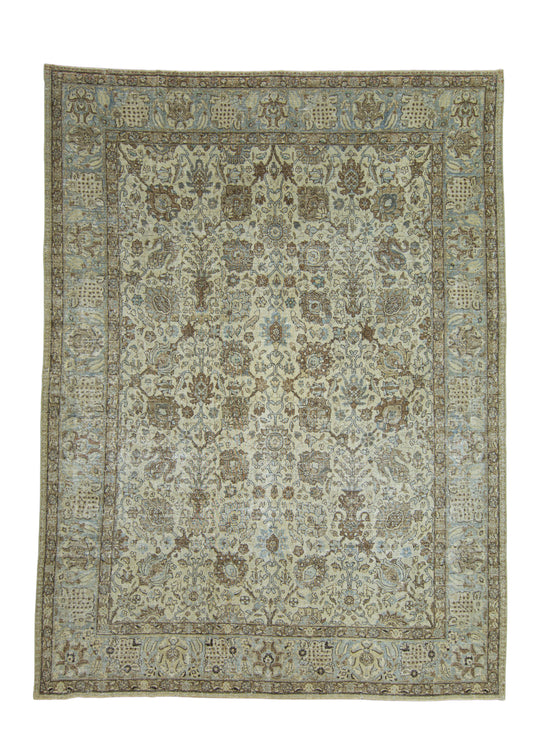 Turkish Vintage Rug 9' x 12'3" #17983