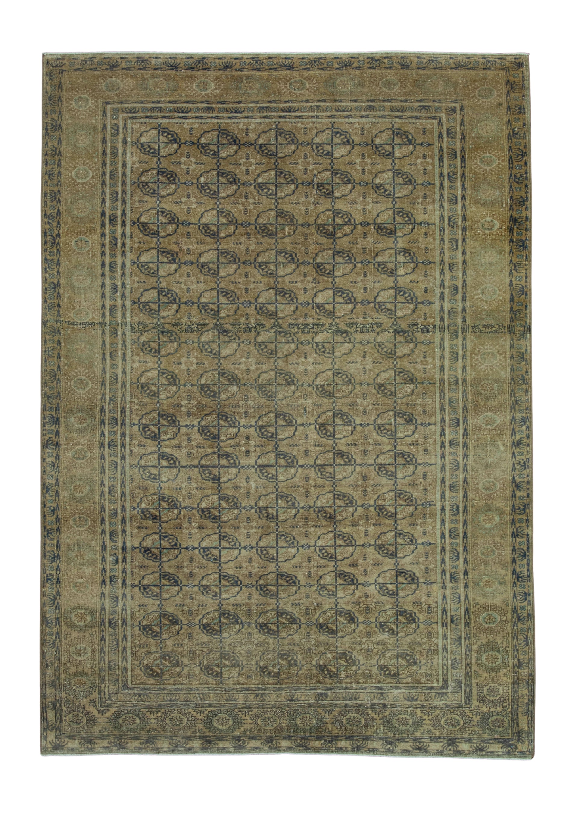 Turkish Vintage Rug 4'11" x 7'0" #20703