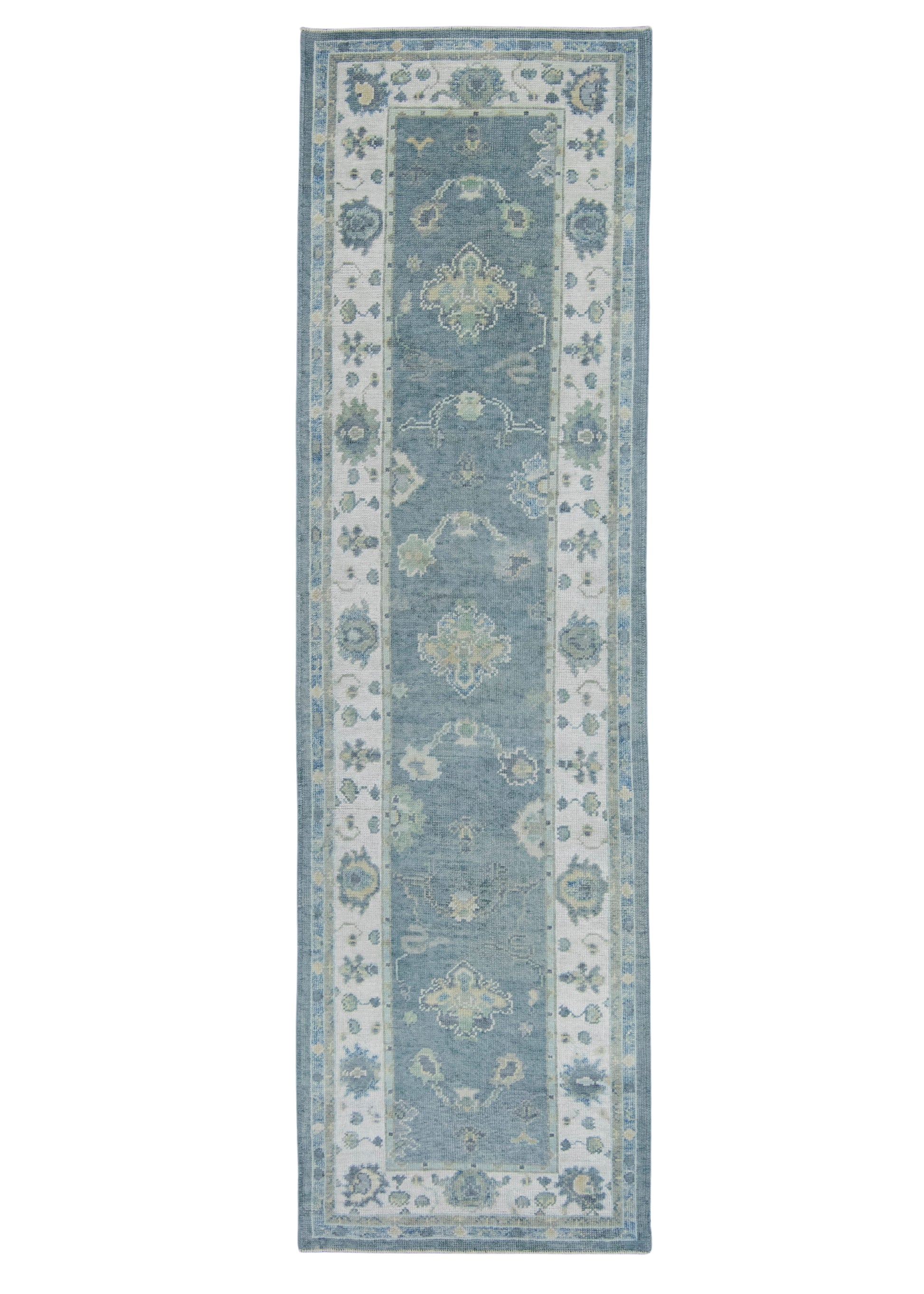 Turkish Oushak Rug 2'11" x 10'1" #19182