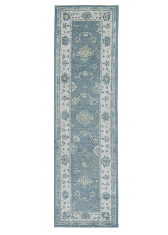 Turkish Oushak Rug 2'11" x 10'1" #19182