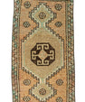 Turkish Mini Rug Oriental Hand Knotted Vintage Rug 1'8" x 3' #21097