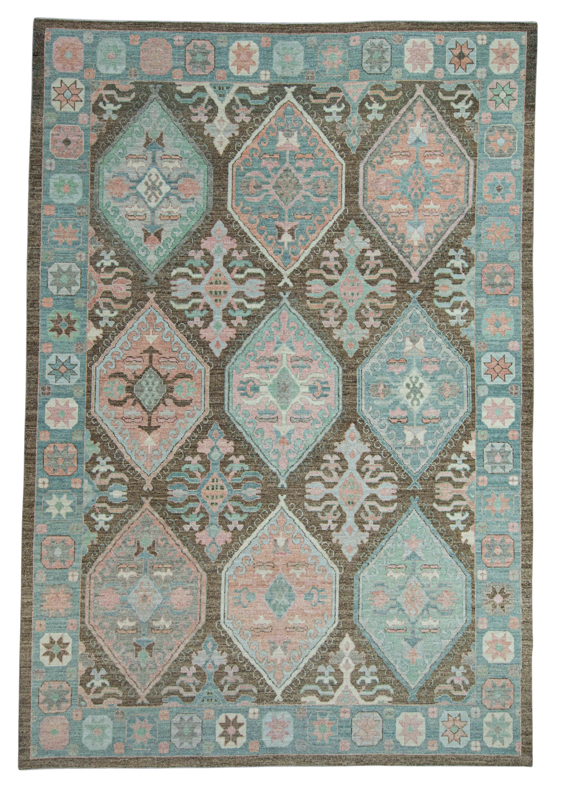 Turkish Oushak Rug 10'2" x 14'9" #20035