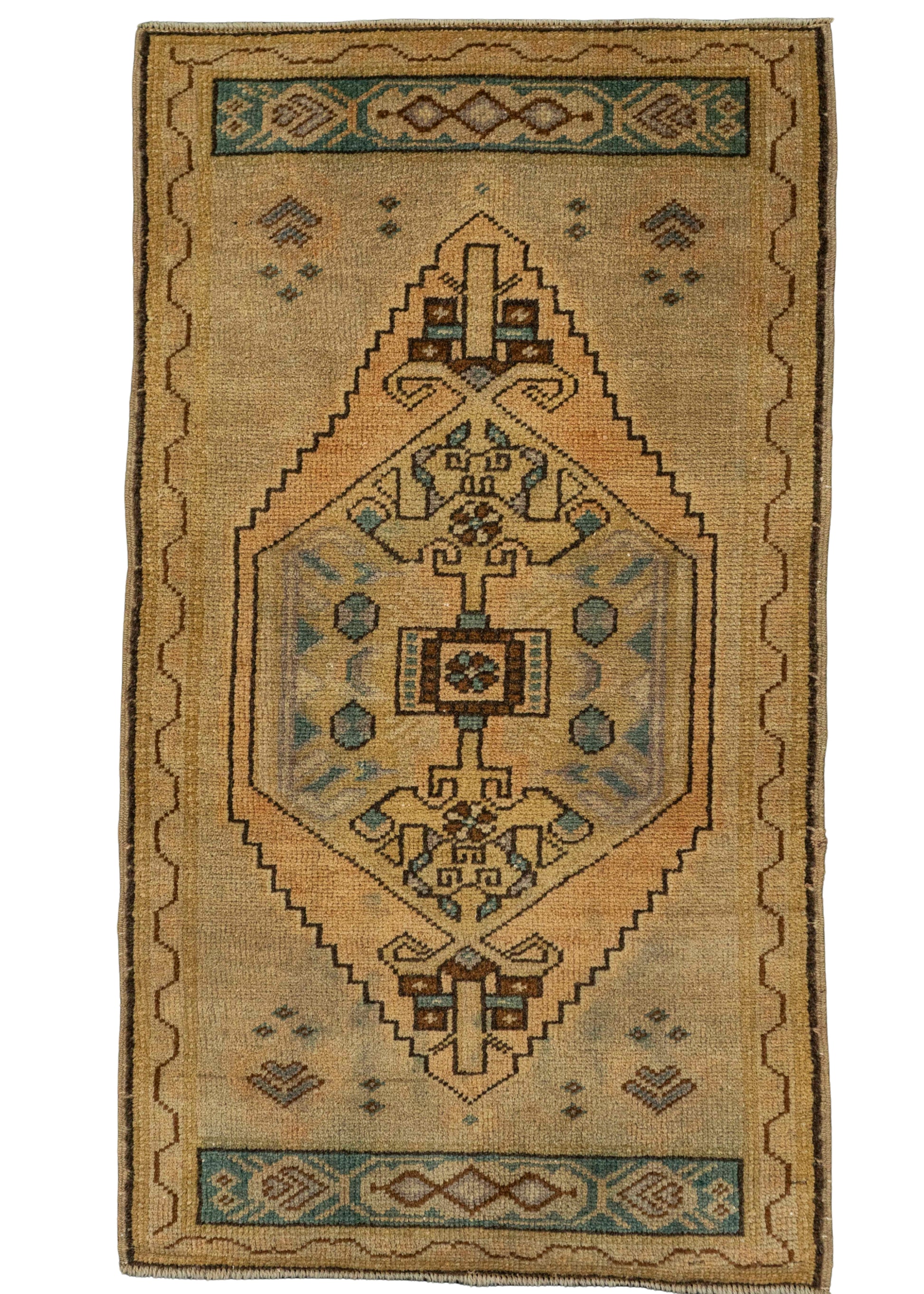 Turkish Yastik Rug  1'9" x  3'1" #22039