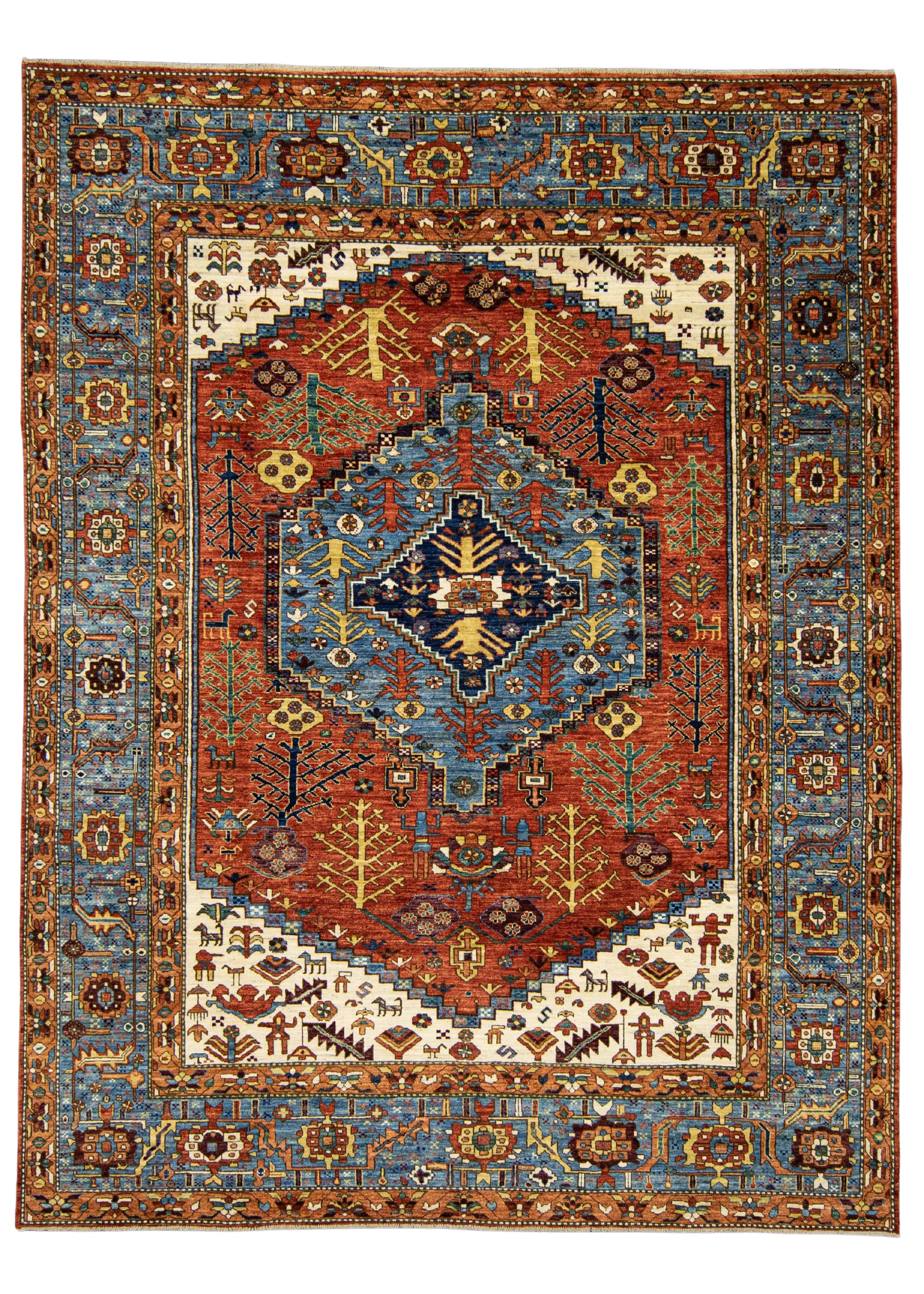 Oriental Handmade Rug  8'11" x 11'11" #22812