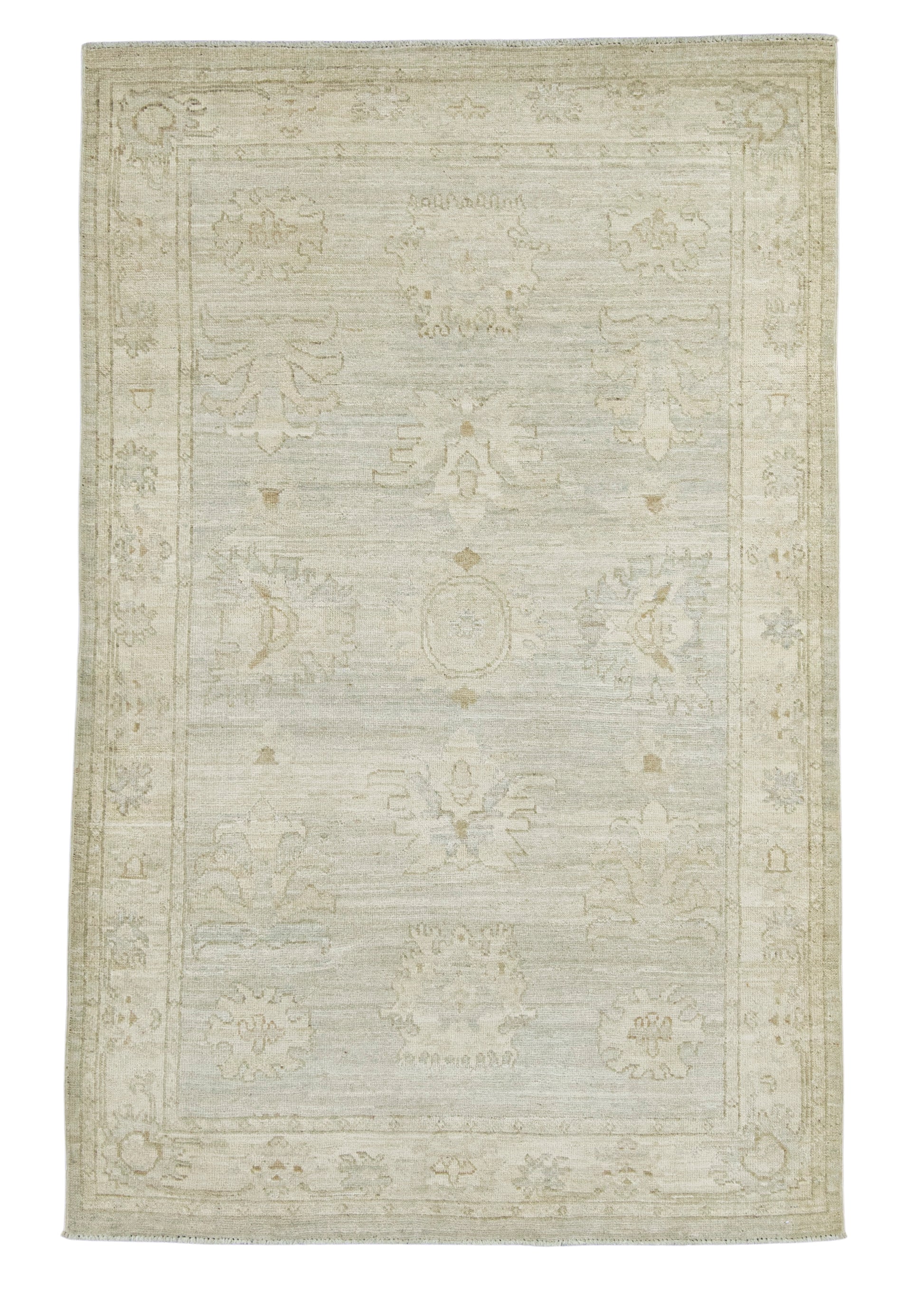 Oushak Rug 4'0" x 6'4" #22702