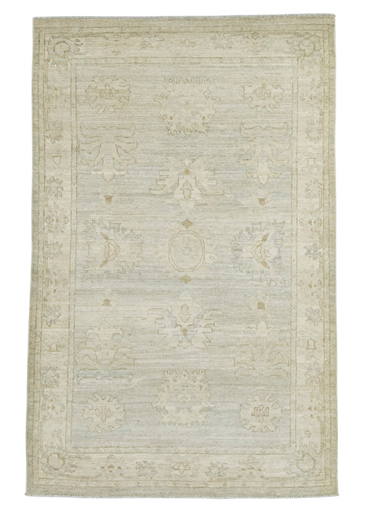 Oushak Rug 4'0" x 6'4" #22702