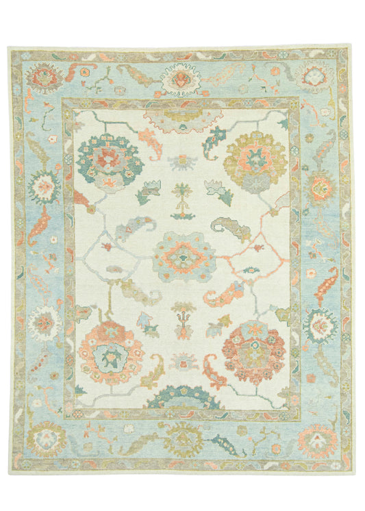 Turkish Oushak Rug 8'4" x 10'3" #22308
