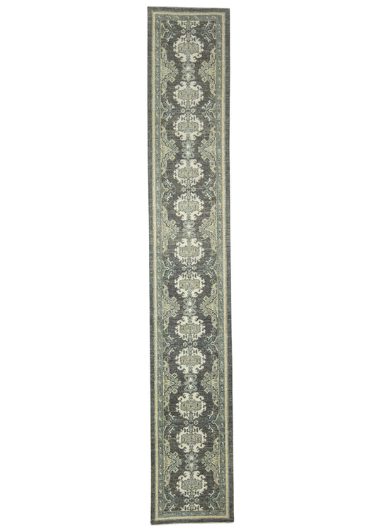 Turkish Oushak Rug 2'11" x 17'11" #20253