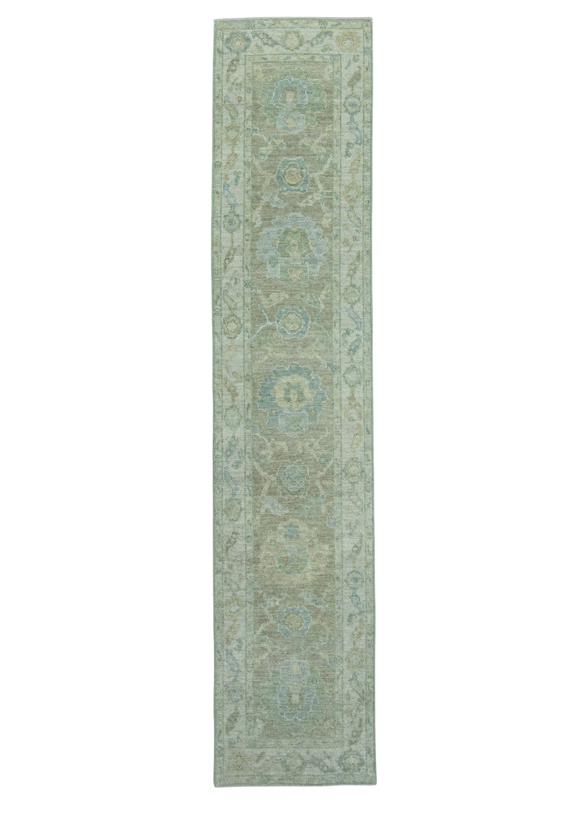 Turkish Oushak Rug 2'2" x 10'1" #19293