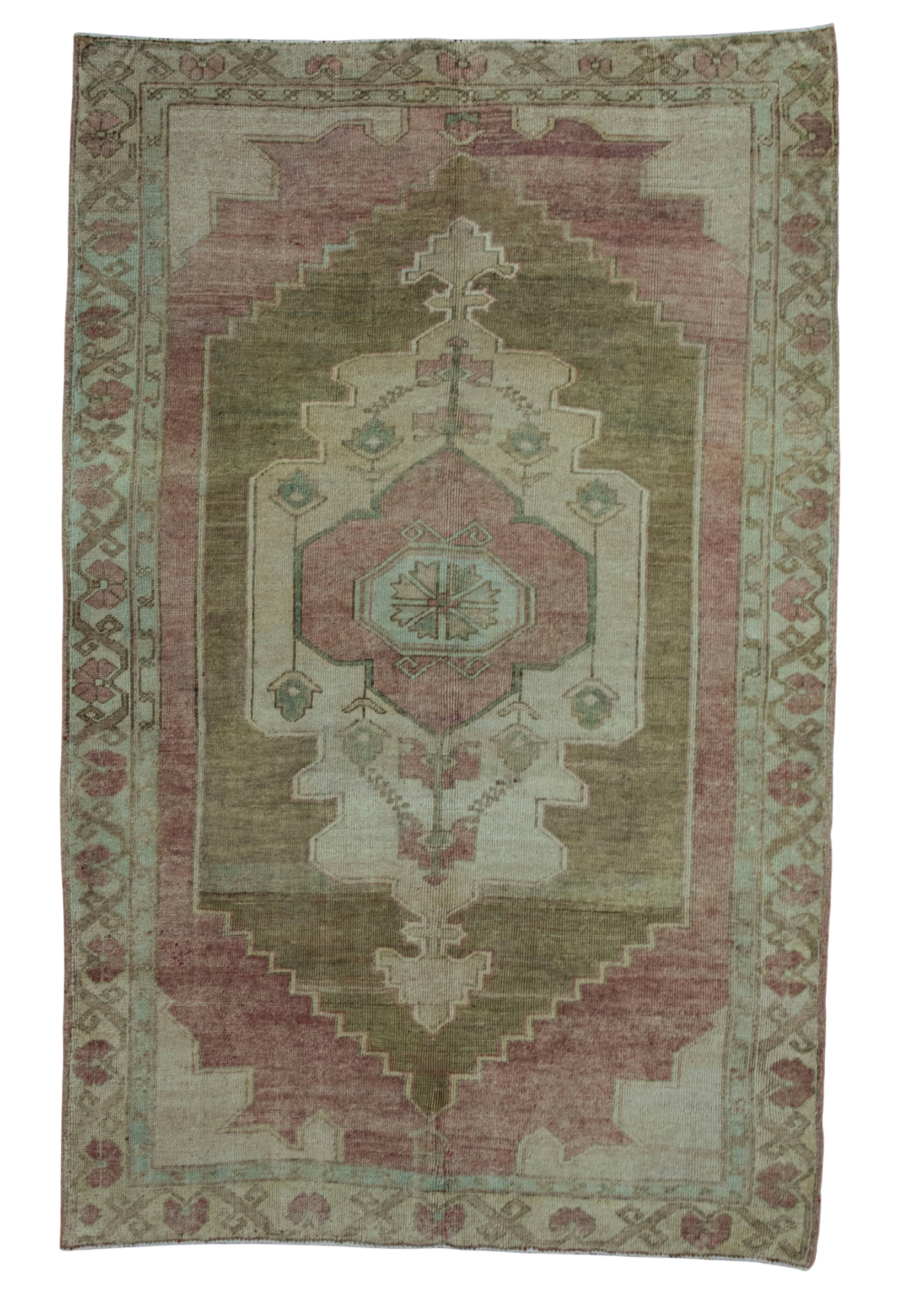 Turkish Vintage Rug 4'8" x 7'4" #20685
