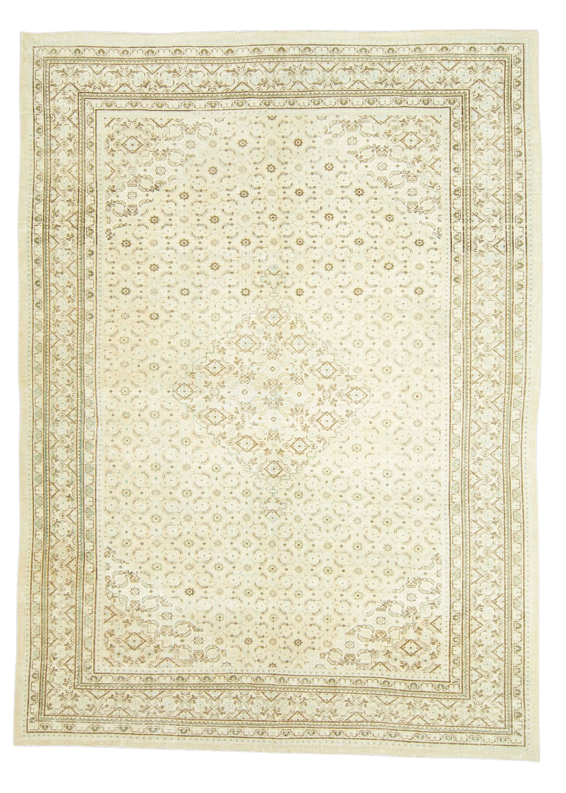Turkish Vintage Rug  9'7" x 13'2" #22772