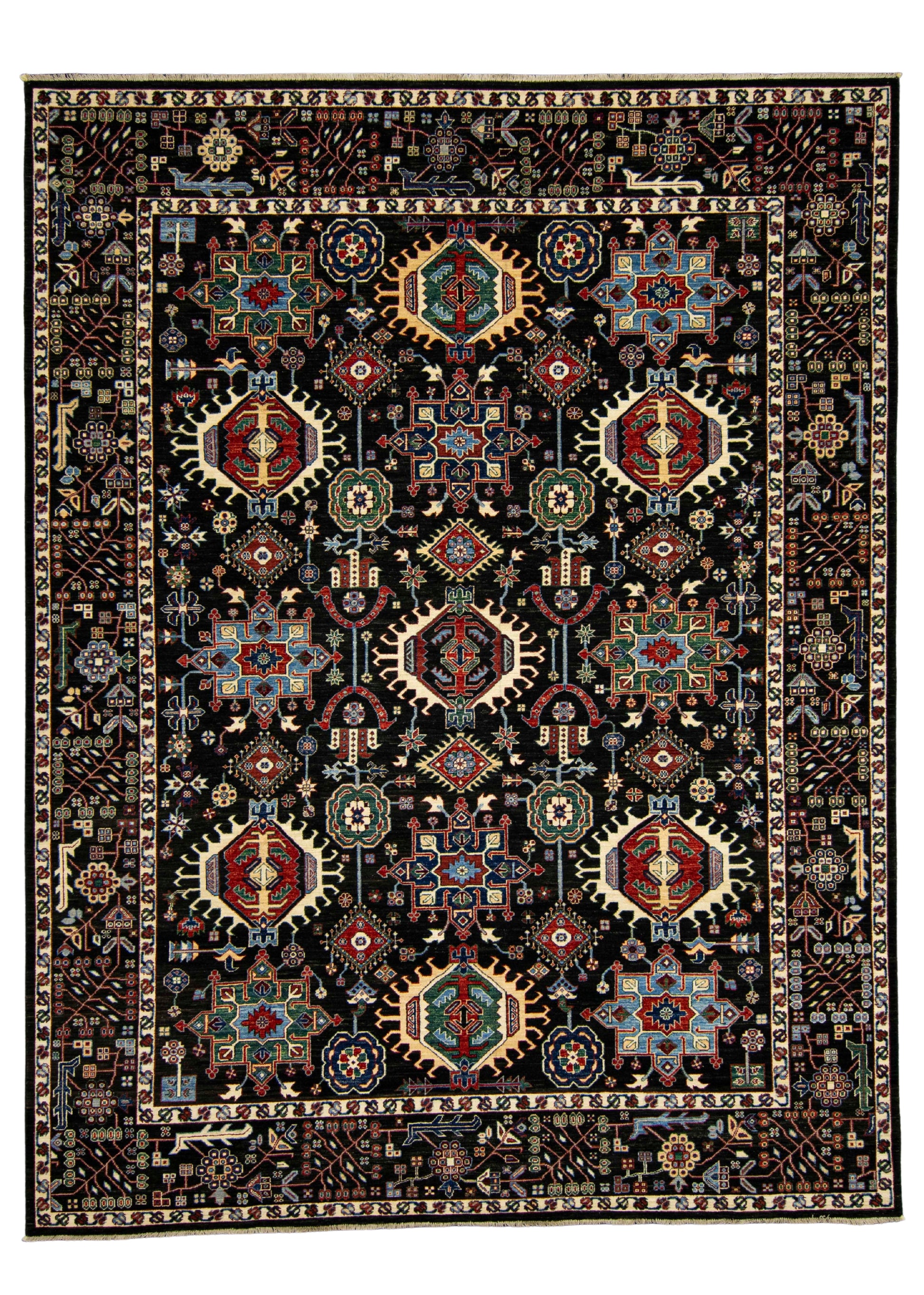 Oriental Handmade Rug  8'11" x 12' #22815