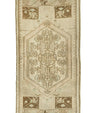 Turkish Mini Rug Oriental Hand Knotted Vintage Rug  1'6" x  3' #22064