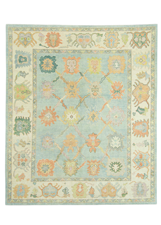 Turkish Oushak Rug 8'5" x 10' #22183