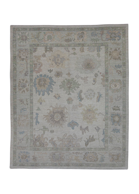 Turkish Oushak Rug 8'7" x 10'4" #16089