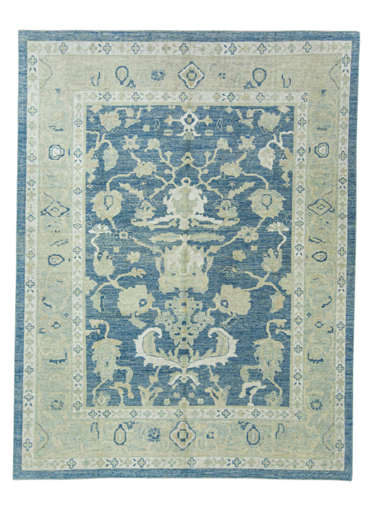 Turkish Oushak Rug 9'2" x 12' #17729