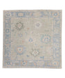 Square Turkish Oushak Rug 10'6" x 10'4" #17370
