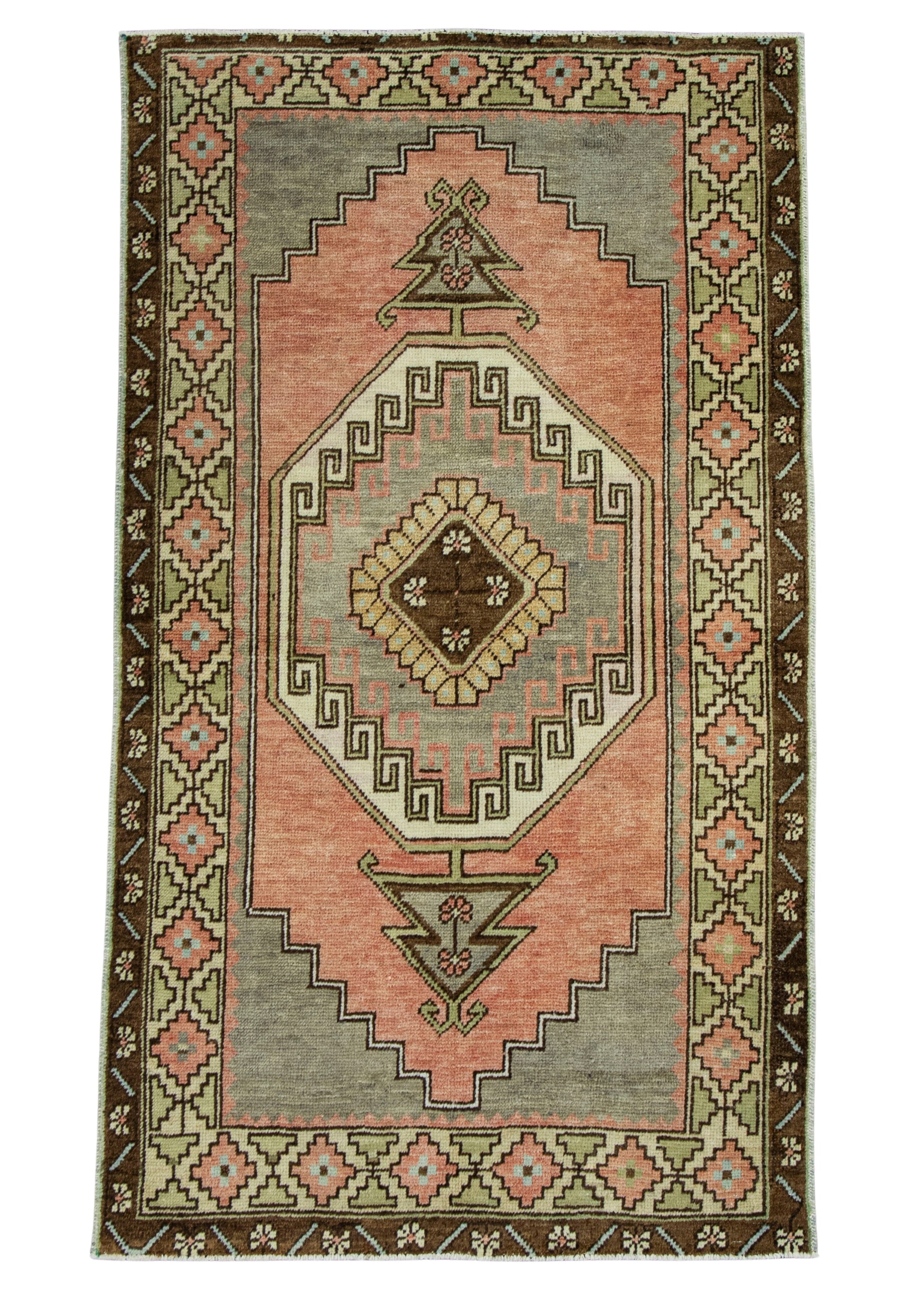 Turkish Vintage Rug 3'3" x 5'8" #16028