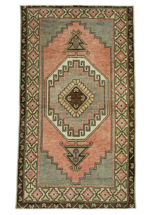 Turkish Vintage Rug 3'3" x 5'8" #16028