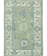 Turkish Oushak Rug 3'11" x 5'10" #19048