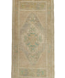 Turkish Mini Rug Oriental Hand Knotted Vintage Rug 1'10" x 3'8" #21011