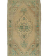 Turkish Mini Rug Oriental Hand Knotted Vintage Rug 1'9" x 3'3" #21093