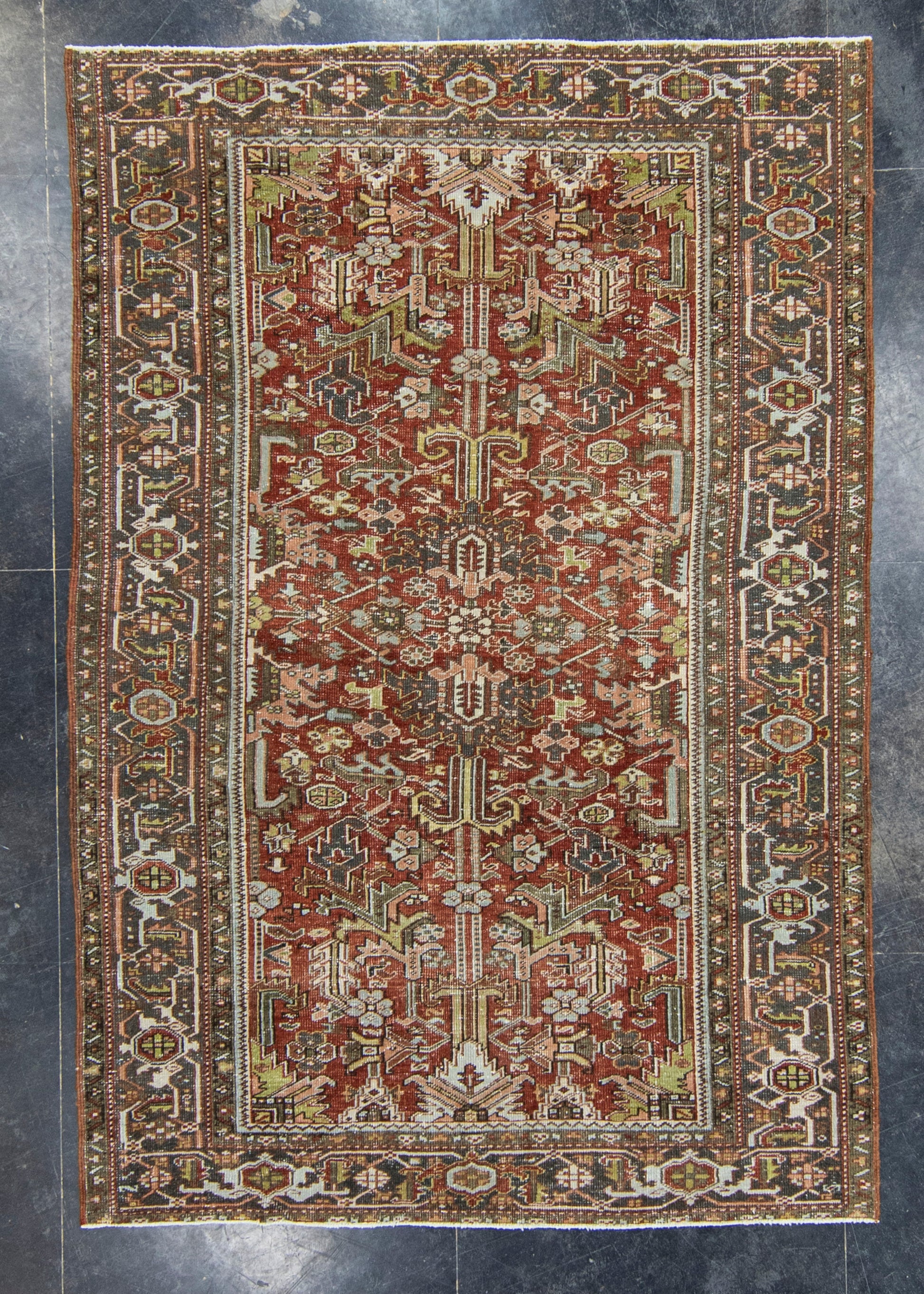 Turkish Vintage Rug 6'2" x 9' #16728