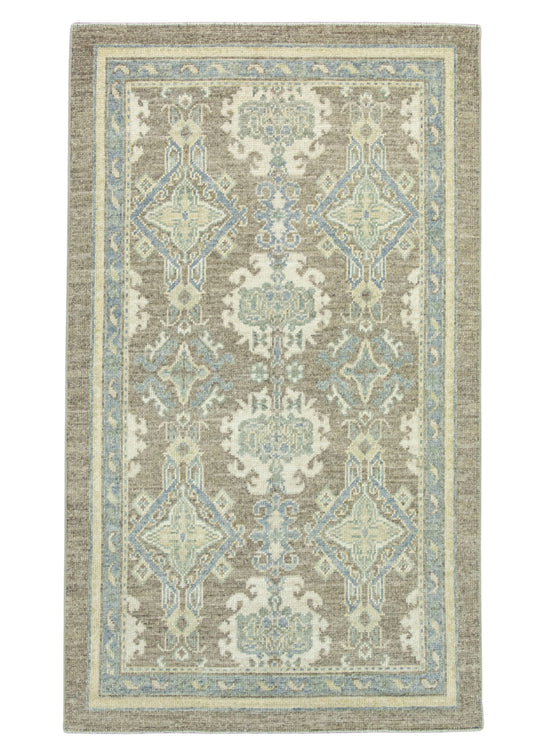 Turkish Oushak Rug 4' x 6'8" #19250
