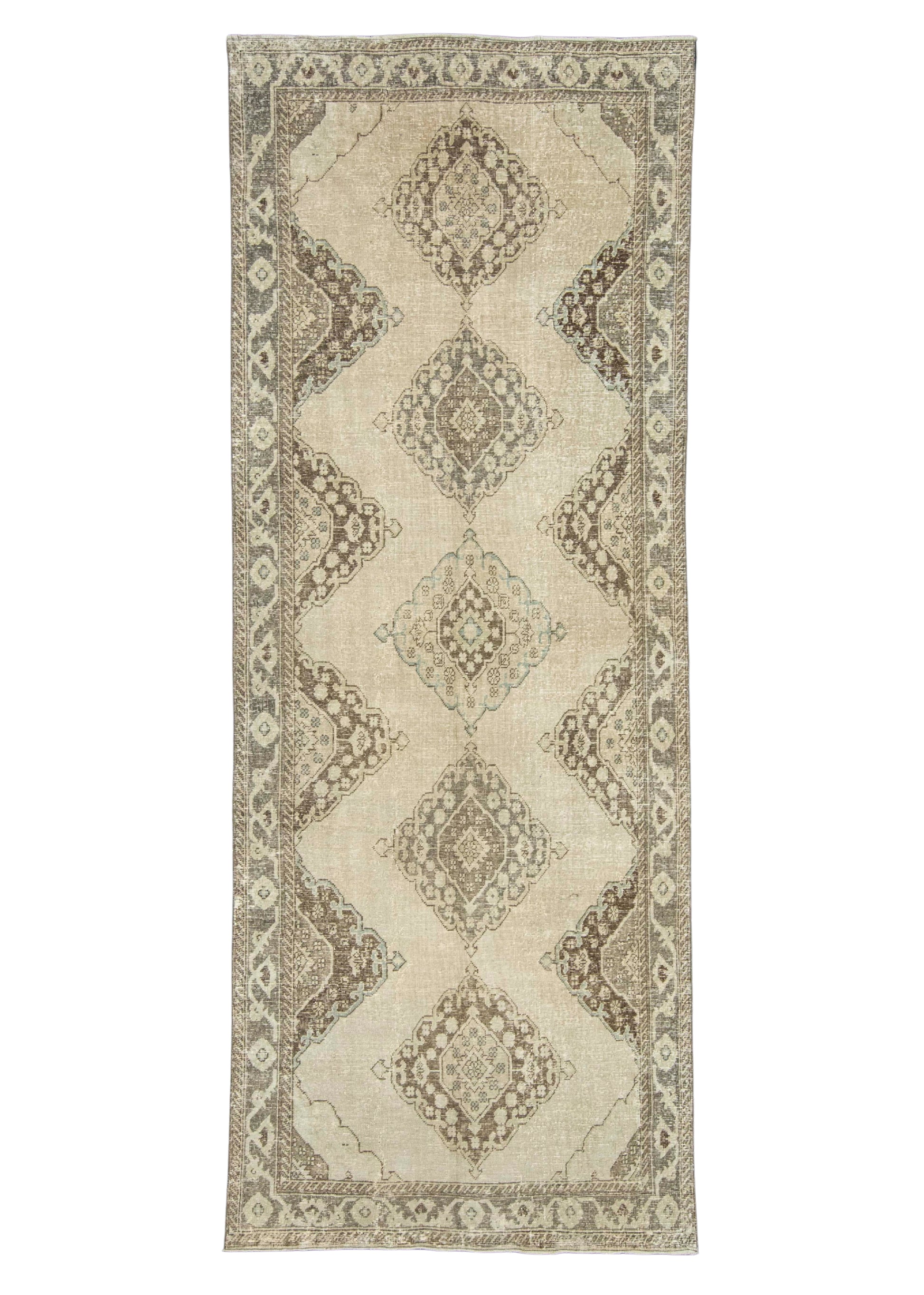 Turkish Vintage Rug  4'8" x 12'3" #21396