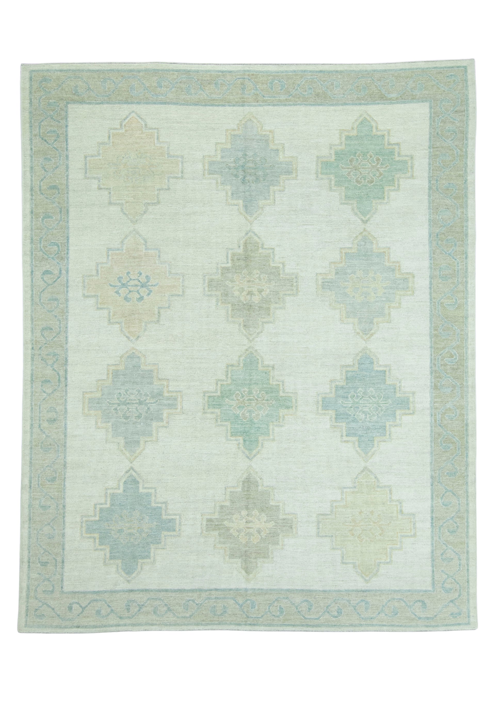 Turkish Oushak Rug 8'3" x 10'3" #19311